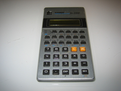 Casio Fx-2200 Laskin