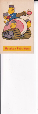 Hauskaa Pääsiäistä. Arnold Tilgmann, Tipu. tankki e43