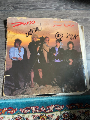 Dingo nimikirjoituksilla/ kerjäläisten valtakunta LP