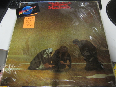 THIRD EAR BAND -MUSIC FROM MACBETH LP 1.UK PAINOS EX+/EX-