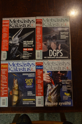 Metsästys ja Kalastus lehdet 1,2,3,5/2000