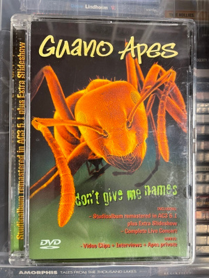GUANO APES - Don’t Give Me Names DVD in super jewel case