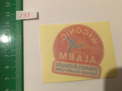 tarra 135 : ALARM hälytys