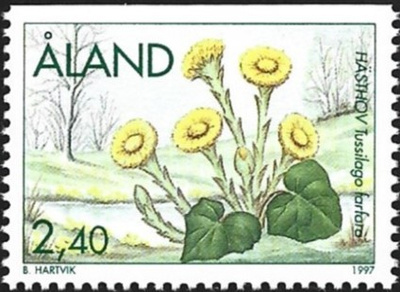 Åland 1997 ÅV 5 Kevätkukkia  2,40 mk ** LaPe 120