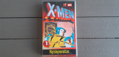 VHS: X-Men 1 - Myrskyvaroitus (Marvel 1995)