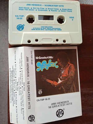 C- KASETTI: JIMI HENDRIX : 16 GREATEST HITS