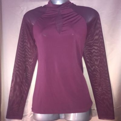 Violetti mesh paita M