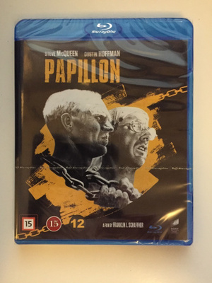 Papillon (Blu-ray) Steve McQueen, Dustin Hoffman (1973) UUSI
