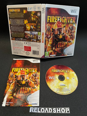 Real Heroes Firefighters Wii - CiB