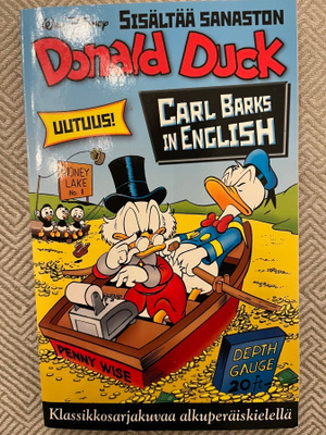 Donald Duck, Carl Barks 1 and 2 & Aku Ankan TK 2 in English