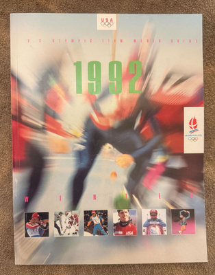 USA MEDIA GUIDE ALBERTVILLE 1992 OLYMPIC GAMES