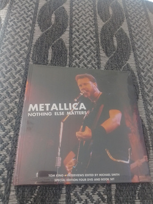 Metallica - Nothing else matters 4DVD+kirja **UUSI**