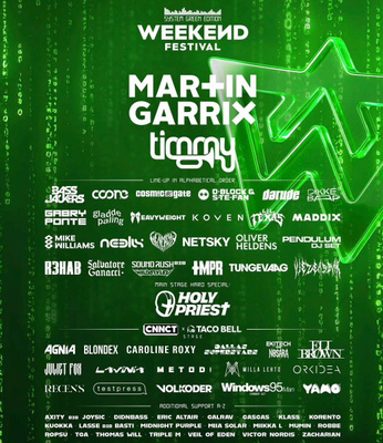 Weekend festival 2026 Vip-liput 1-4kpl