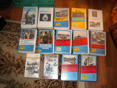 VHS Suomen Sota 1939-1945 24kpl