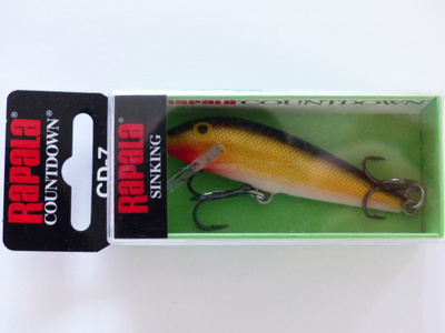 RAPALA CountDown 7cm, 8g Väri: G Gold