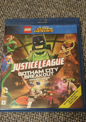 Justice League Gotham City Breakout BLU-RAY