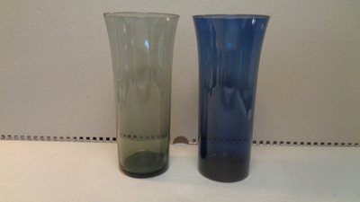 NUUTAJÄRVI,KAJ FRANCK, TRUMPETTILASIT 2 KPL, KORK.153 MM