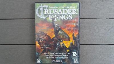 PC CD: Crusader Kings peli (2004)