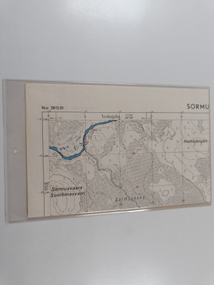 Topografinen kartta 1:20 000, N:o 3813 01 : Sormusaapa