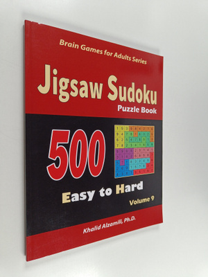Khalid Alzamili : Jigsaw Sudoku Puzzle Book - 500 Easy to...