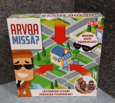 Arvaa missä peli