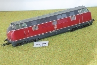 #Ds70 Märklin 3582, DIGI/muuntaja, BR221 dieselveturi