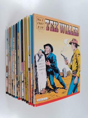 Tex Willer 1987 (n:o 1-16)