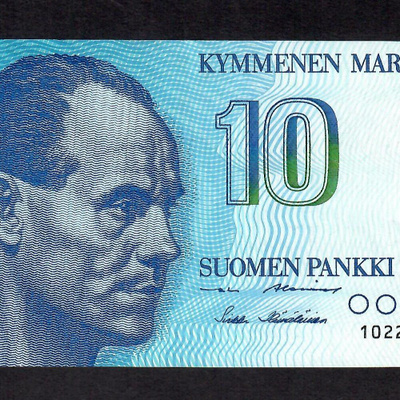 10mk 1986 ALE-Hä Pakkasileä