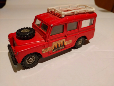 Corgi Toys Land Rover 421b Forest fire warden