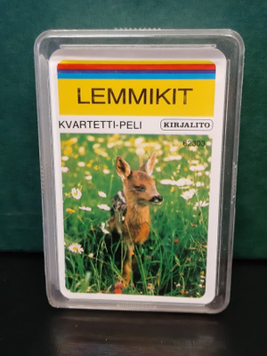 Lemmikit pelikortit Kirjalito uudenveroiset/ pelaamattomat