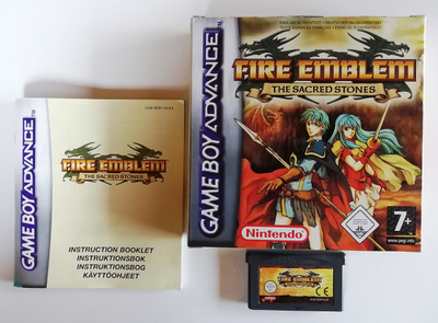 Game Boy Advance -peli: Fire Emblem, The Sacred Stones