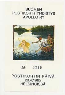 1986 Apollo 2.postikorttipäivät