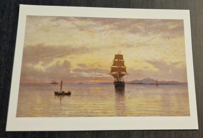 KLEINEH OSCAR 1846-1919, Iltarusko Norjan rannikolla