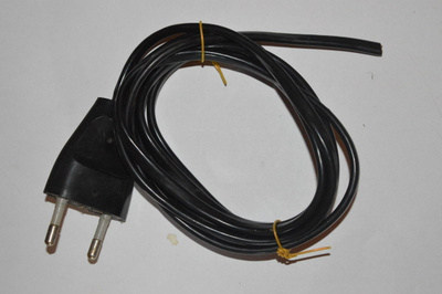 Europlug virtakaapeli 1,64m