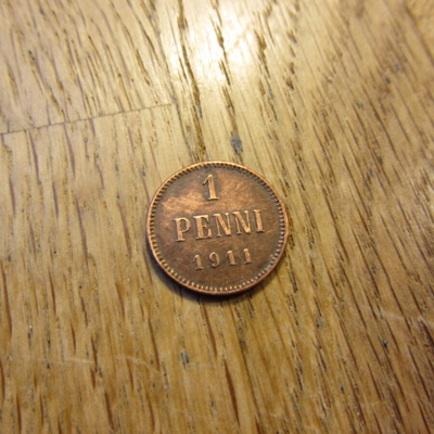 1 Penni 1911 mahd. kl 5