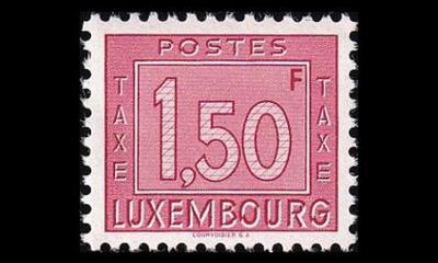 Luxemburg P-31 ** Porto 1.50 Fr (1946)
