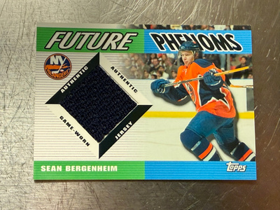 2003-04 Topps Traded Future Phenoms #FPSB Sean Bergenheim