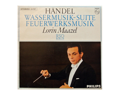 HÄNDEL - WASSERMUSIC ~ SUITE (Philips) LP