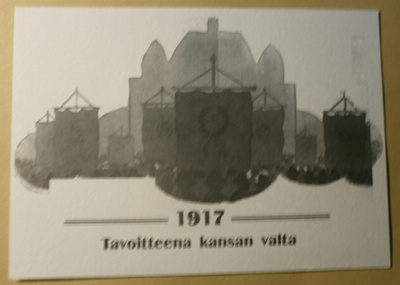 Axel Halonen: Tavoitteena kansan valta, tussilaveeraus 1918