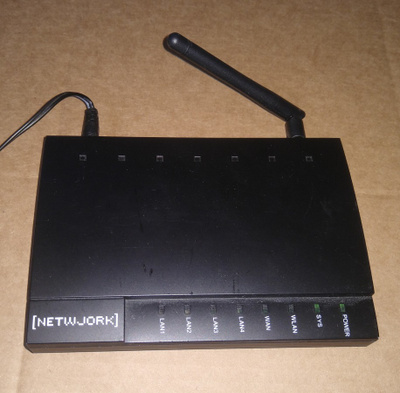WIRELESS BROADBAND ROUTER  NETWJORK