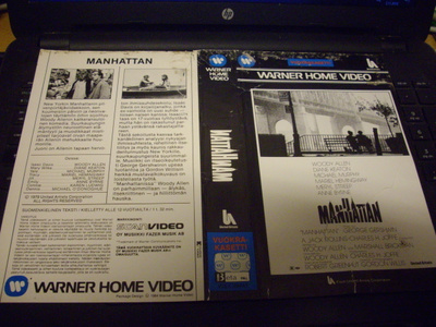 Vhs kansipaperi Fix - MANHATTAN  (Sis.postikulut)