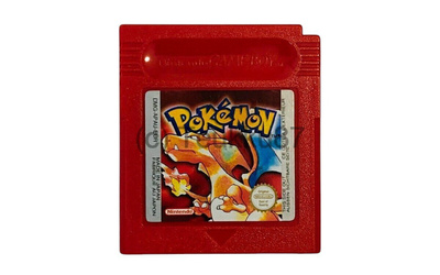 GB - Pokemon Red (L) Uusi paristo!