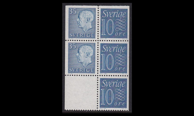 Ruotsi 490HB19 ** Gustaf vihkolehti (1962)