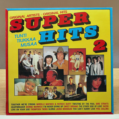 Org. Artists - Super Hits 2 (Tunti Tiukkaa Musaa) LP