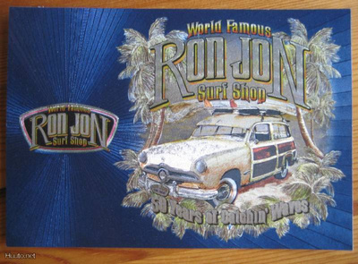 World Famous - Ron Jon SURF SHOP Postikortti  (UUSI)