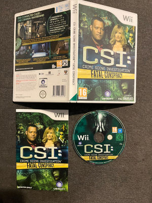 CSI - Fatal Conspiracy WII