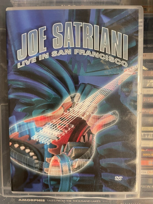 JOE SATRIANI - Live In San Francisco 2-DVD (Dolby digital)