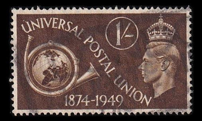 Iso-Britannia 244 o UPU 1 Sh (1949)
