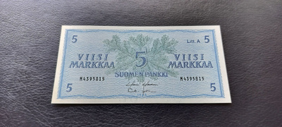 5 mk 1963 Litt.A, HOL-Leh, M-sarjaa