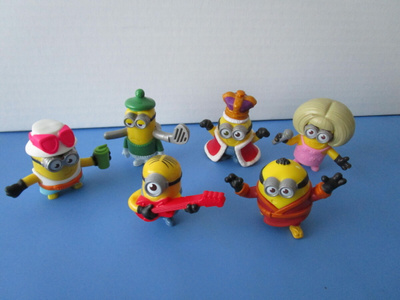 Minions figuurit. 6 kpl